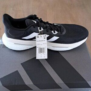 Adidas SolarGlide 6 - Color: Black/White/Grey - Size: Men 12